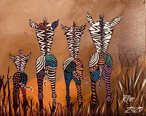 Amazing Zebra Butts