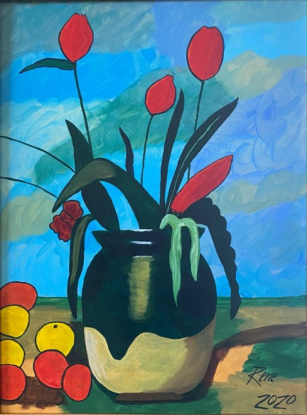 Tulips in Paris